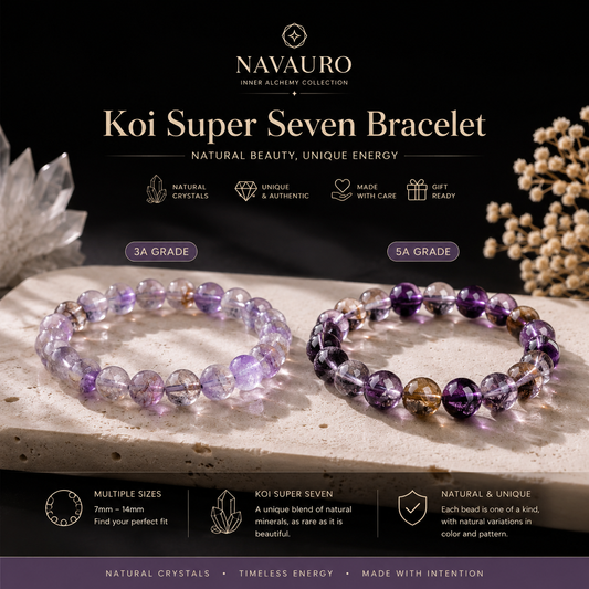 Koi Super Seven crystal bracelet