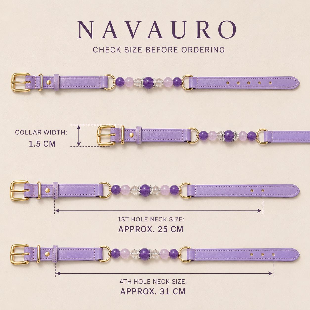 Matching Dog Collar & Owner Bracelet Set – Purple Ziding | Crystal Pet Jewelry — Etsy designed image 8