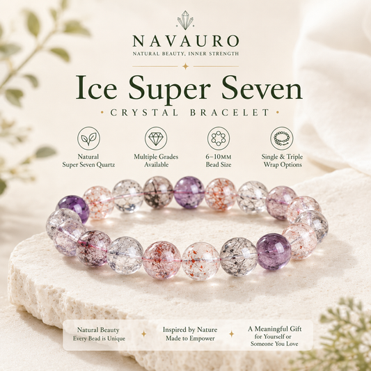 Ice Super Seven crystal bracelet