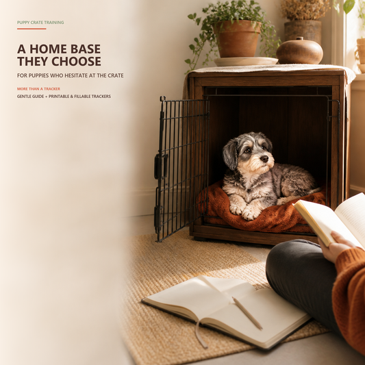Puppy Crate Training Guide digital PDF — guide, trackers and tools