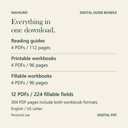 NAVAURO Back to Your Life - Everything in one download.. Choose one guide for the moment.